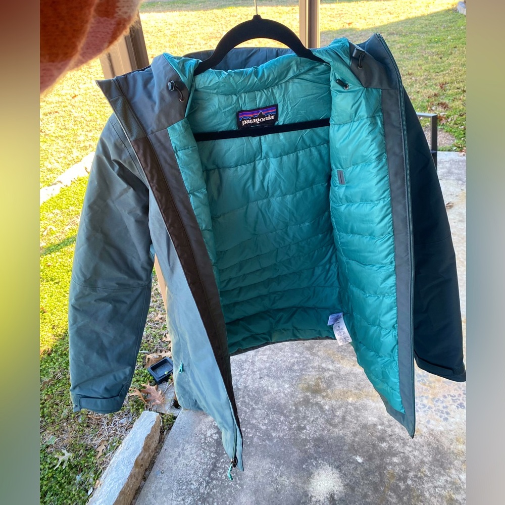 Patagonia Duckdown Womens Winter Waterproof Jacket / Size Small